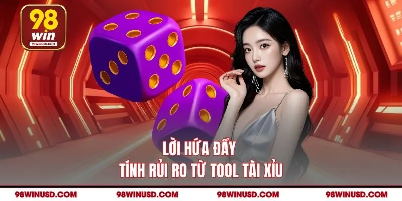 Lời hứa đầy tính rủi ro từ tool Tài Xỉu
