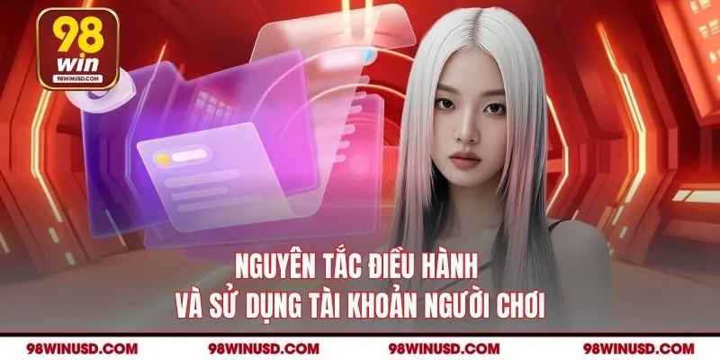 Nguyên tắc điều hành và sử dụng tài khoản người chơi