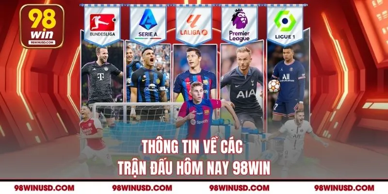Thông tin về các trận đấu hôm nay 98WIN