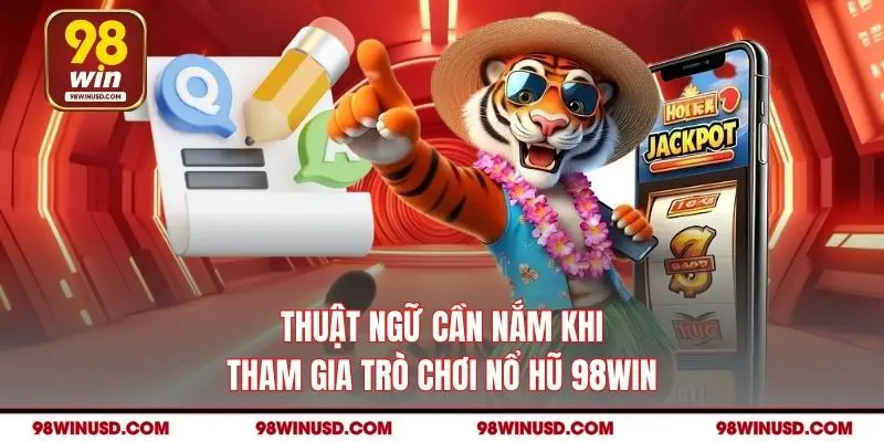 Thuật ngữ cần nắm khi tham gia trò chơi nổ hũ 98WIN